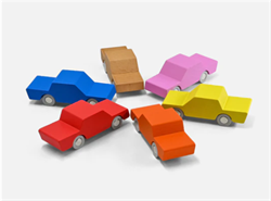 Waytoplay - Back & Forth Car - Blue - Araba - Mavi