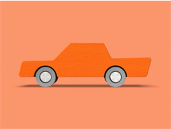 Waytoplay - Back & Forth Car - Orange - Araba - Turuncu