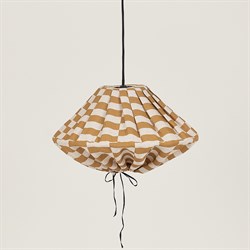 Nobodioz Yumi Aydınlatma Şapkası, 50cm çap, Mustard Tiles