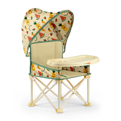 Minimono PlusUp Tenteli Portatif  Mama Sandalyesi, Karpuz & Ananas