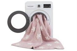 STARS Çocuk Odası Halısı Pembe/Beyaz