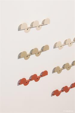 Vibes Metal Duvar Askısı, Ivory