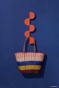 Vibes Metal Duvar Askısı, Burnt Red