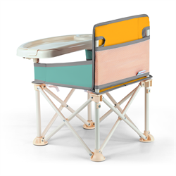 Minimono Plus Portatif  Mama Sandalyesi, Sarı & Yeşil