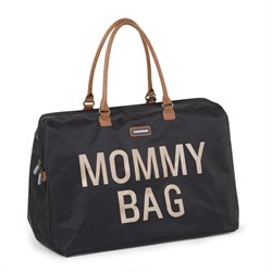 Mommy Bag, Anne Bebek Bakım Çantası, Siyah & Gold