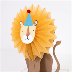 Meri Meri - Lion Card - Aslan Tebrik Kartı