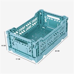 Katlanabilir Minibox Kasa, Teal