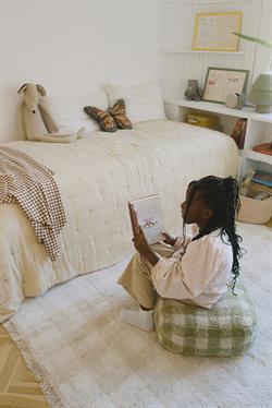 Lorena Canals Çocuk Odası Halısı, Vichy Ivory M