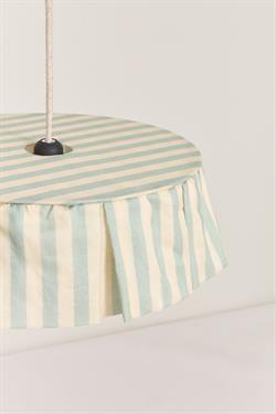 Vibes Aydınlatma Şapkası, 40cm çap, Turquoise  Stripes