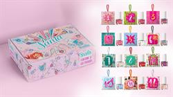 Christmas Countdown Calendar - 12 adet 7 ml Su Bazlı Oje