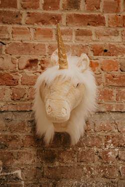 Duvar Aksesuarı, Bej Unicorn Fay