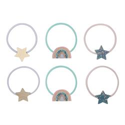 Mimi&Lula Over The Rainbow 6lı Lastik Toka