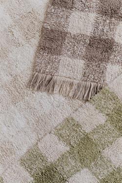 Lorena Canals Çocuk Odası Halısı, Vichy Ivory M