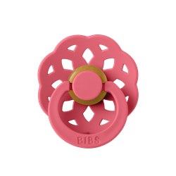 Bibs Boheme Kauçuk Emzik, Coral (0-6 ay)