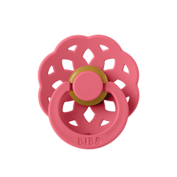 Bibs Boheme Kauçuk Emzik, Coral (6-18 ay)