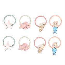 Mimi & Lula Mermaid Sealife Mini 8li Lastik Toka