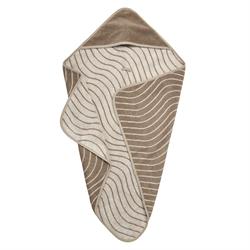 Hoodie Başlıklı Havlu, Woodland Kapuçino