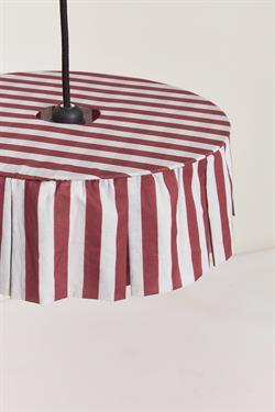 Vibes Aydınlatma Şapkası, 40cm çap, Maroon Stripes