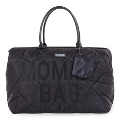 Mommy Bag, Anne Bebek Bakım Çantası Puffy, Siyah