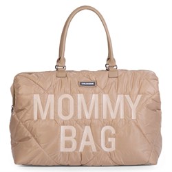 Mommy Bag, Anne Bebek Bakım Çantası Puffy, Bej
