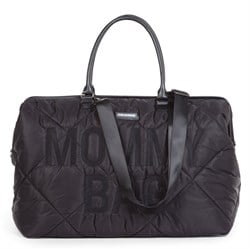 Mommy Bag, Anne Bebek Bakım Çantası Puffy, Siyah