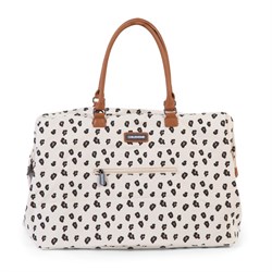 Mommy Bag, Anne Bebek Bakım Çantası, Kanvas Leopard