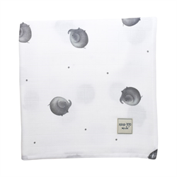 Çok Amaçlı Organik Müslin Örtü - %100 Pamuk -Elephantine 120X120 CM