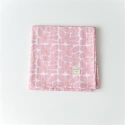 Çok Amaçlı Organik Müslin Örtü-FLORAL