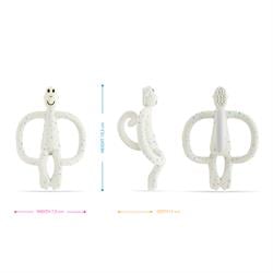 Matchstick Monkey Silikon Diş Kaşıyıcı, Konfeti Monkey