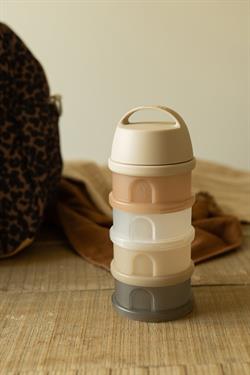 Beaba 4 Katmanlı süt tozu kutusu ve atıştırmalık kabı (Clay)