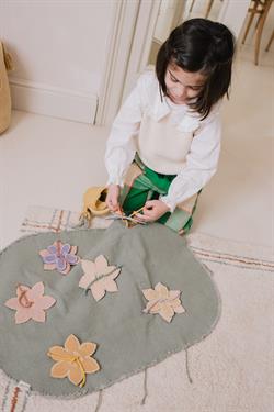 Green toy set, Flower Garden