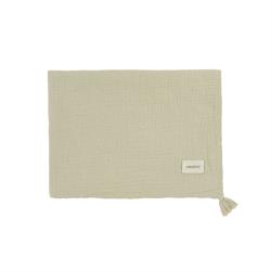 Nobodinoz Wabi Sabi Çift Kat Müslin Battaniye, Green Matcha