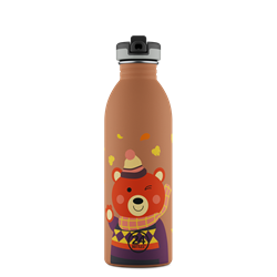 24Bottles Kids Bottle Paslanmaz Çelik Çocuk Su Matarası 500 ml, Sweet Bear