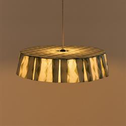 Vibes Aydınlatma Şapkası, 50cm çap, Green Blue Harlequin