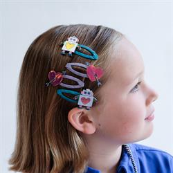 Mimi & Lula Robot Clip 4lü Toka