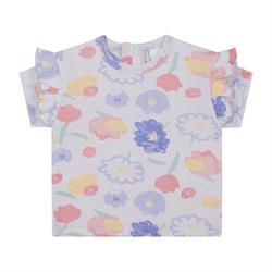 Suluboya Çiçek Şortlu Set