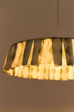 Vibes Aydınlatma Şapkası, 50cm çap, Green Blue Harlequin