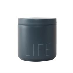 Design Letters Life Yiyecek Termosu, Mavi (Büyük)