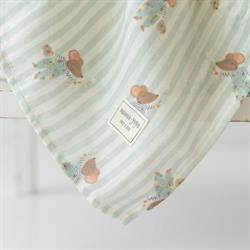 Çok Amaçlı Organik Müslin Örtü - Fare Desenli