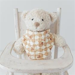 Üçgen Mama Önlüğü, Ayı Desenli