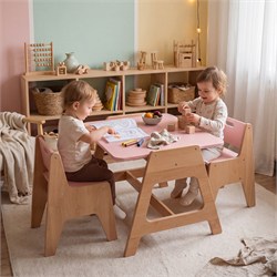 Cotable Masa Takımı, Pembe