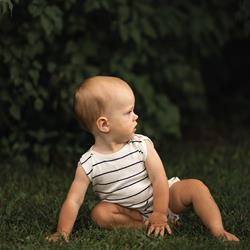 Lacivert Çizgili Triko Barbatöz