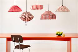 Nobodioz Ava Aydınlatma Şapkası, 50cm çap, Burnt Red Checks