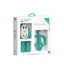 Matchstick Monkey İlk Dislerim Silikon Diş Kaşıyıcı Baslangic Seti, Monkey
