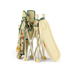 Minimono PlusUp Tenteli Portatif  Mama Sandalyesi, Karpuz & Ananas