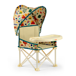 Minimono PlusUp Tenteli Portatif  Mama Sandalyesi, Tropik