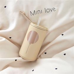 Design Letters Çelik Pipetli Suluk, Bej Balon