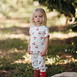 Kiraz Tshirt Tayt Set