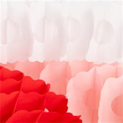 Meri Meri - 3 Festive Honeycomb Garlands - Festival Petekli Asılan Süsler - 3lü