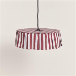 Vibes Aydınlatma Şapkası, 40cm çap, Maroon Stripes